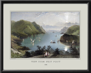 View from West Point 1840