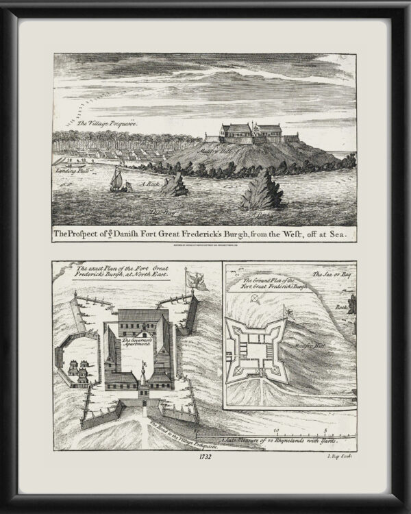 Frederick's Burgh Ghana 1732