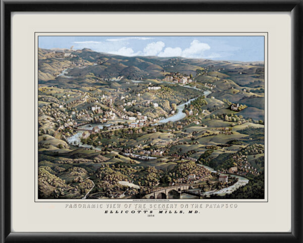 Ellicott City (Ellicott's Mills) MD 1854