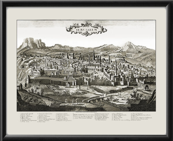 Jerusalem Israel 1702