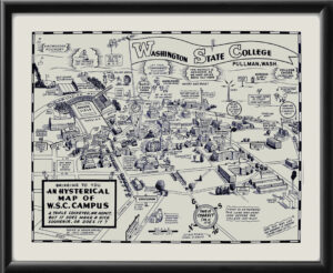Washington State University - Hysterical Map 1946