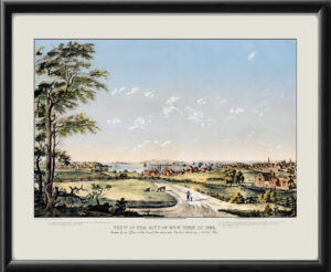 New York City NY 1792 (Color)
