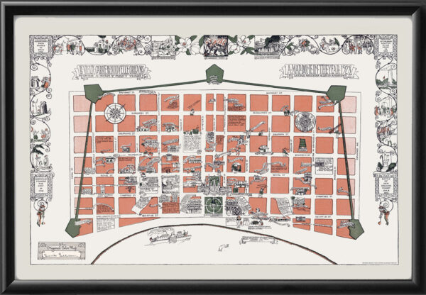 New Orleans LA - Le Vieux Carre 1928