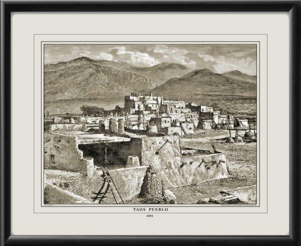 Taos Pueblo 1893