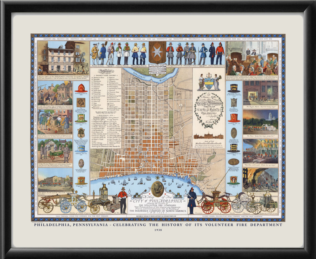 Philadelphia PA - Celebrating the History of its Volunteer Fire Dept.