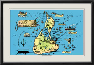 Block Island RI 1933 M. Davis