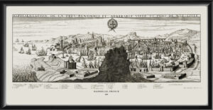 Marseille France 1645 Map