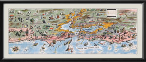 San Francisco Bay Area 1943 Map