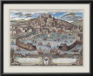 Trieste Italy 1756 Map