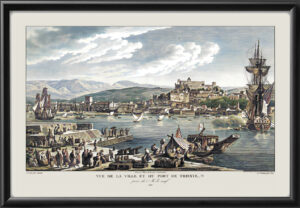 Trieste Italy 1802 Map