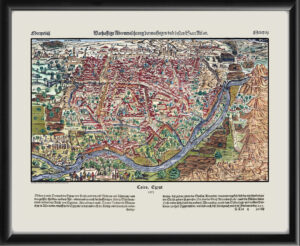 Cairo Egypt 1575 Sebastian Munster