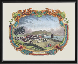 San Francisco CA 1848 P. Rohrich and published by C.W. Medau