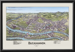 Buckhannon WV 1900 Color