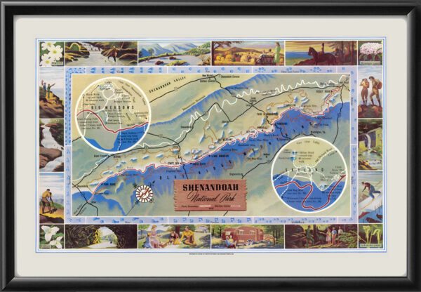 Shenandoah National Park VA 1947 Lauk & Co.