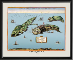 Isole Trimiti Islands Italy 1662