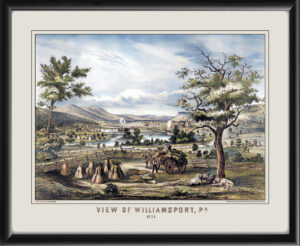 Williamsport PA 1854 John Bachelder
