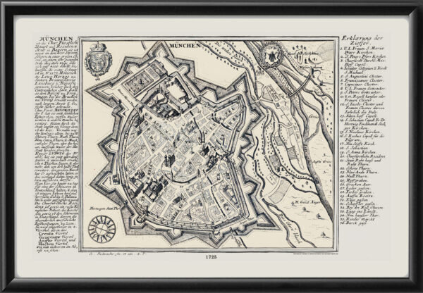 Munich Germany 1725 Gabriel Bodenehr