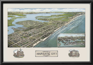 Margate City NJ 1925 by Rene Cinquin