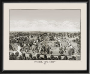 Summit NJ 1882 Everts & Peck