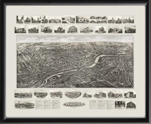 Naugatuck CT 1906 Hughes & Bailey