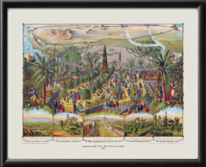 Southern California Citrus Fair 1886 Kurz and Allison Chicago Supplement to The Daily Inter Ocean Citrus Fair Edition