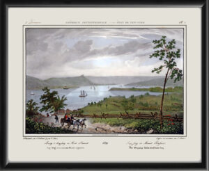 Sing Sing or Mount Pleasant NY 1829 Jacques Milbert