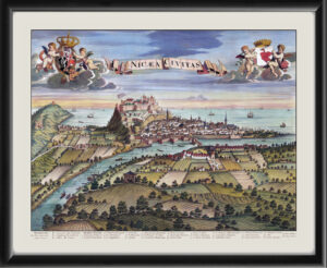 Nice France 1682 Jan Blaeu