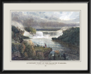Niagara Falls 1830 Thomas Cole engraved by T. S. Woodcock