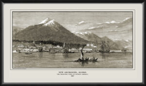 New Archangel Alaska 1867