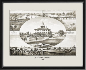 Kittery ME 1880 W.W. Clayton