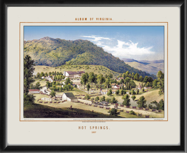 Hot Springs VA 1857 Edward Beyer
