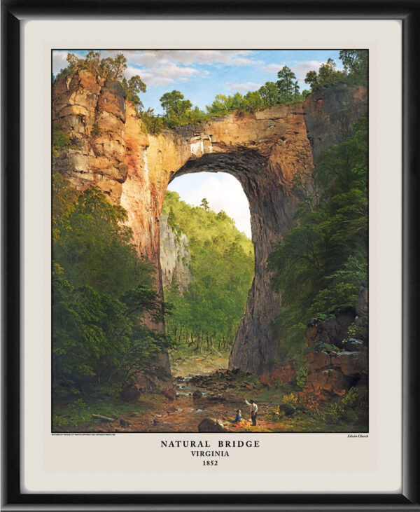 Natural Bridge, Virginia 1852