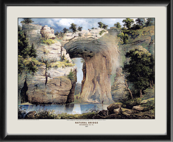 Natural Bridge, Virginia 1858