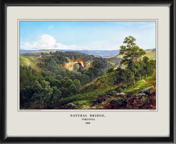Natural Bridge, Virginia 1860