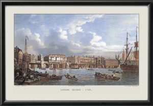 Old London Bridge 1745 Color