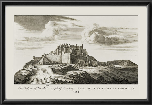 Stirling Castle Scotland 1693 John Slezer