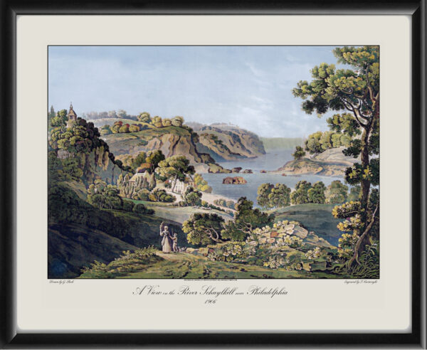 View on the River Schuylkill near Philadelphia 1806 George Beck