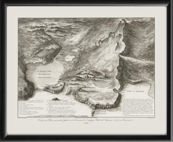 Syracuse Sicily 1785 Jean-Claude Richard de Saint-Non