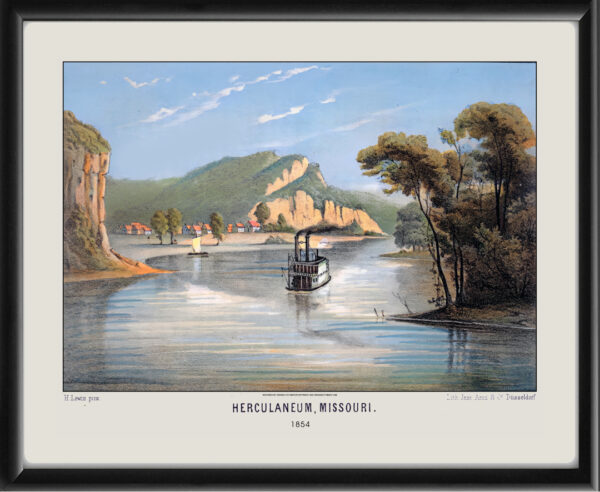 Herculaneum MO 1854 Henry Lewis