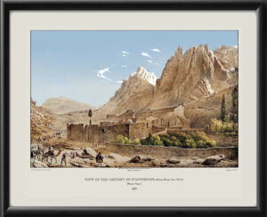 The Covent of St. Catherine - Mount Sinai 1830
