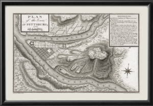 Pittsburgh PA 1796 George Henri Victor Collot