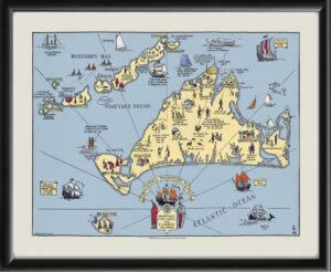 Martha's Vineyard and Elizabeth Islands MA 1930