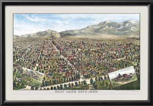 Salt Lake City UT 1887 (Color)