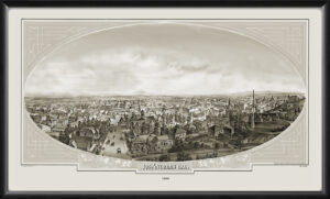 Los Angeles CA 1888 by S.F. Cook