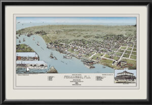 Fernandina FL 1884 Henry Wellge Color