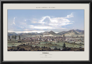 Restored bird's eye view of Yreka