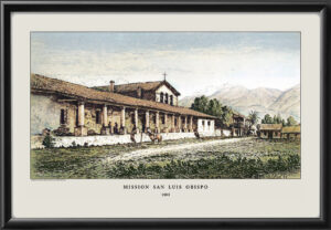 Mission San Luis Obispo 1883 Henry Chapman Ford