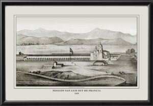 Mission San Luis Rey de Francia Oceanside CA 1839