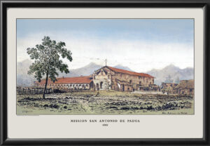 Mission San Antonio de Padua 1883 by Henry Chapman Ford