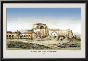 Mission San Juan Capistrano CA 1883